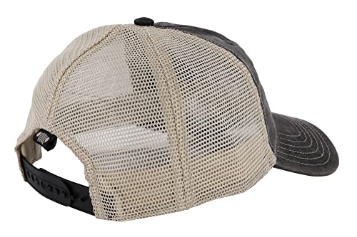 Jeep Garment Washed Trucker Hat - Black #TOP4