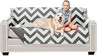 Vista 99 de Sofa Shield - Funda para sillón con respaldo patentado con correa, protector de cojín, funda reversible diseñada en EE. UU. resistente a manchas