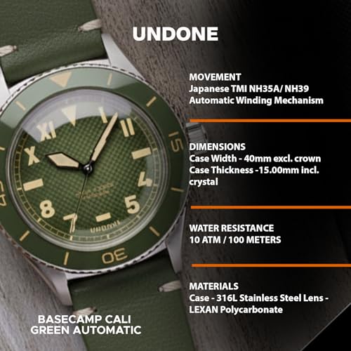 Montre classique pour homme résistante à l'eau et durable 40mm - 6