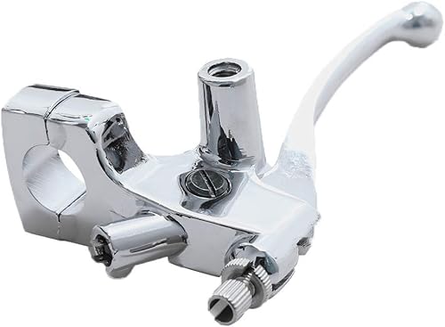 Miniatura 4 de Saihisday Palanca de cilindro maestro de freno para Honda NV400 NV600 NV750 VF750 VT250 VT750 VT1100 VT1300 un par. Plata