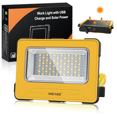 【最長点灯時間は68時間】MEIKEE LEDランタン 投光器 作業灯 200w相当 3000LM...