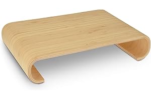 Elevate Your Workspace: Bamboo Monitor Stand for Apple Studio Display