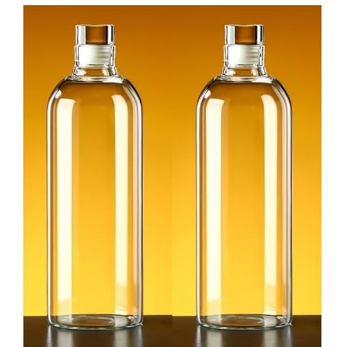 [Kulangsu ]98%߃KXr ۑeye2{gz500ml/750ml/1000mlI  4.2mm ڐ莮 S Ɩp ~ۑr (i2{gj, 500ml)