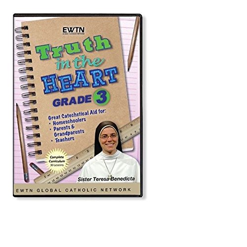 TRUTH IN THE HEART: GRADE 3 *FOR CHILDREN/HOME SCHOOLING *COMPLETE SEASON * AN EWTN 8-DISC DVD