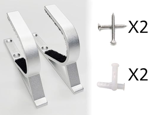 Miniatura 7 de FULLBOW Gun Hooks for Wall Rifle Hangers Wall Mount for Gun, Shotgun Hooks Gun Rack Hang Most of Firearms on Gun Wall or in Cabinet