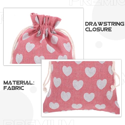 Bolsas de tejido con cordón para joyas ideales para detalles y obsequios 4