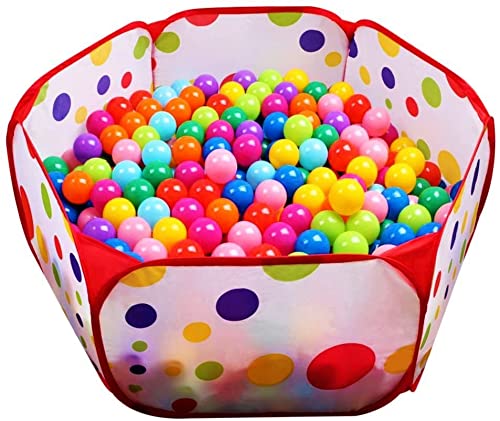 FunBlast Foldable Kids Ball Pit Tent House with 50 Balls, Ball Pool for Kids, Indoor Games for Kids, Boys Girls, Ball Pool 50 Balls – Multicolor