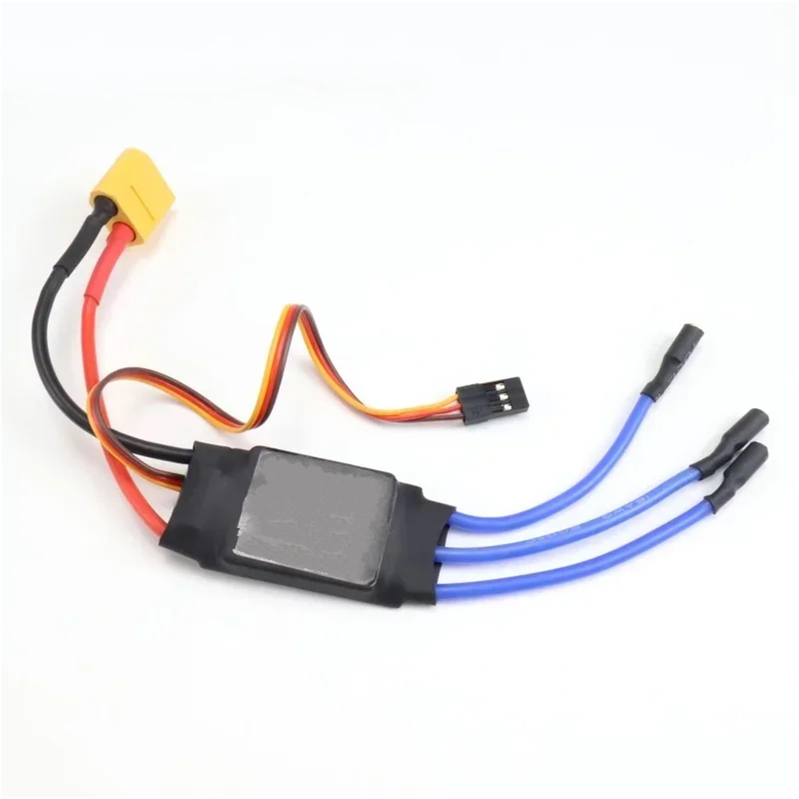 para Controlador Velocidad ESC Sin Escobillas 30A con Enchufe XT60 5V 3A UBEC Piezas Mejoradas Accesorio Modelo Orugas Repuesto Modificadas RC Cepillado Esc