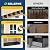 SELLERWE 6x3 FT Resin Storage Shed, Waterproof Outdoor Storage Shed with Floor, Window, Double Lockable Doors & 2 Vents, Tool Shed for Patio Garden, Lawn, Backyard, Light Brown