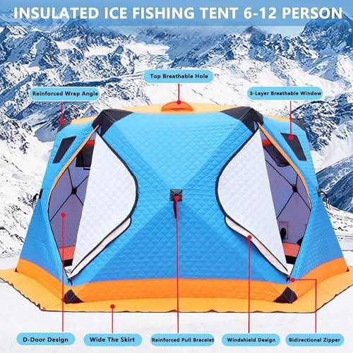 Carpa Pop-Up Térmica para Camping de 1 Persona miniatura 4