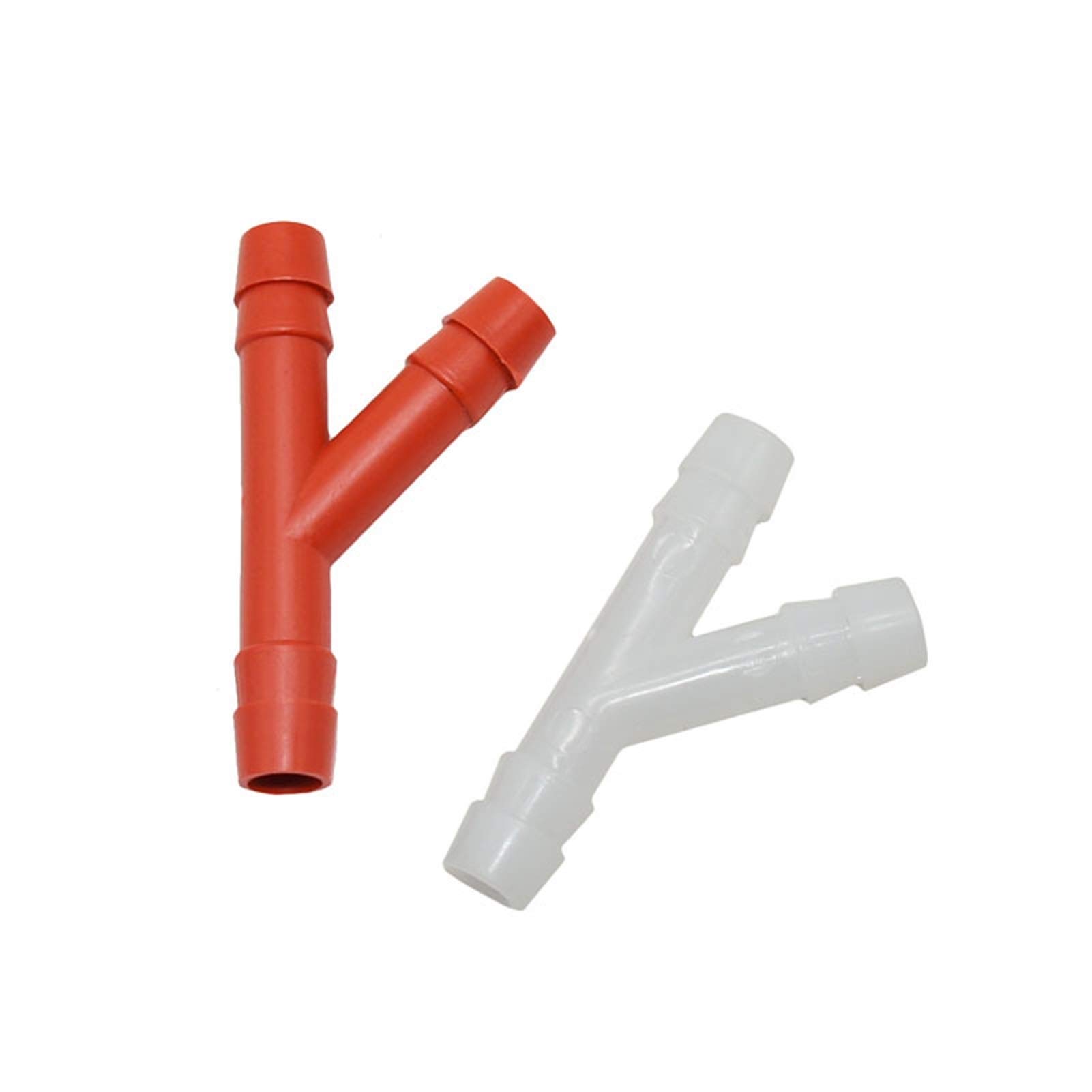 Tuyau d'arrosage 10mm séparateur d'eau 3 Voies Y ardillon Tee Irrigation Jardin Tuyau d'irrigation Goutte à Goutte connecteur Raccords 300 Pcs Irrigation Industrielle (Color : White)
