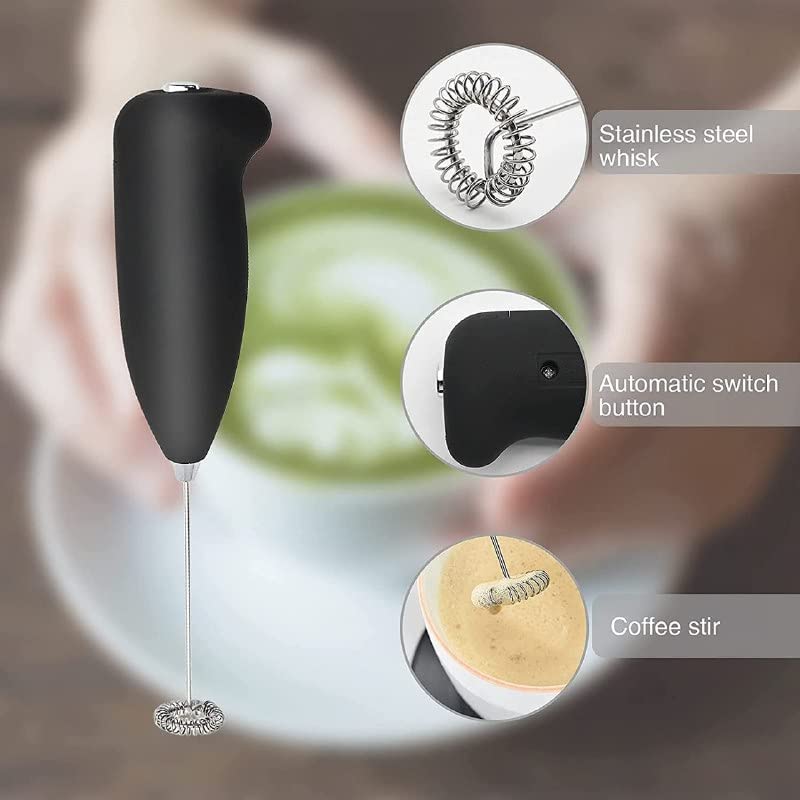 SIMPLETASTE Milk Frother Coffee Frother electric, milk frother electric