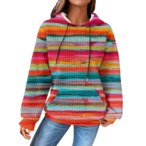 Uwdiohq Angebote des Tages Heute Hoodie Mit Hohem Kragen Frauen Pullover...