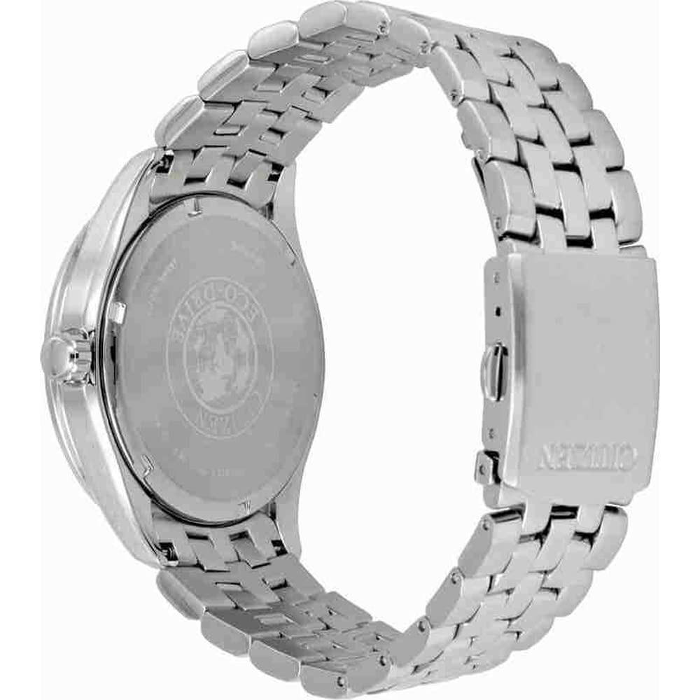 Citizen Orologio analogico da uomo Eco-Drive con cinturino in acciaio inox