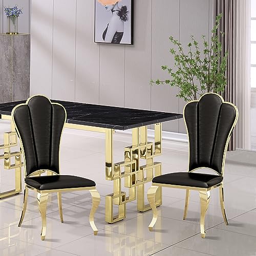 Sillas Comedor Blancas Polipiel Marca LIKUHLI