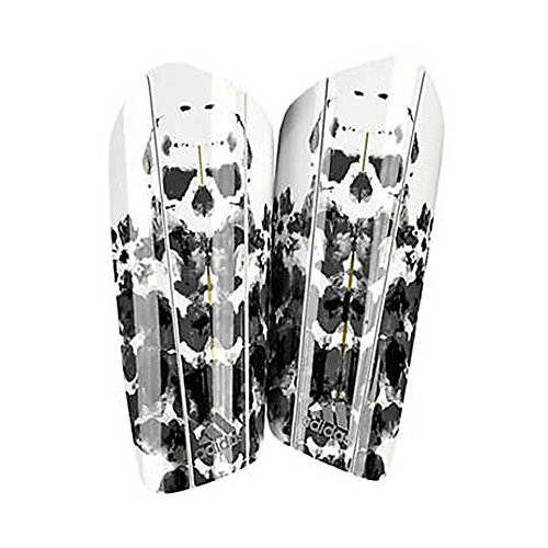 adidas Performance Paris Print Ghost Pro Shin Guards, Gold Metallic/Black/Reflective, X-Large