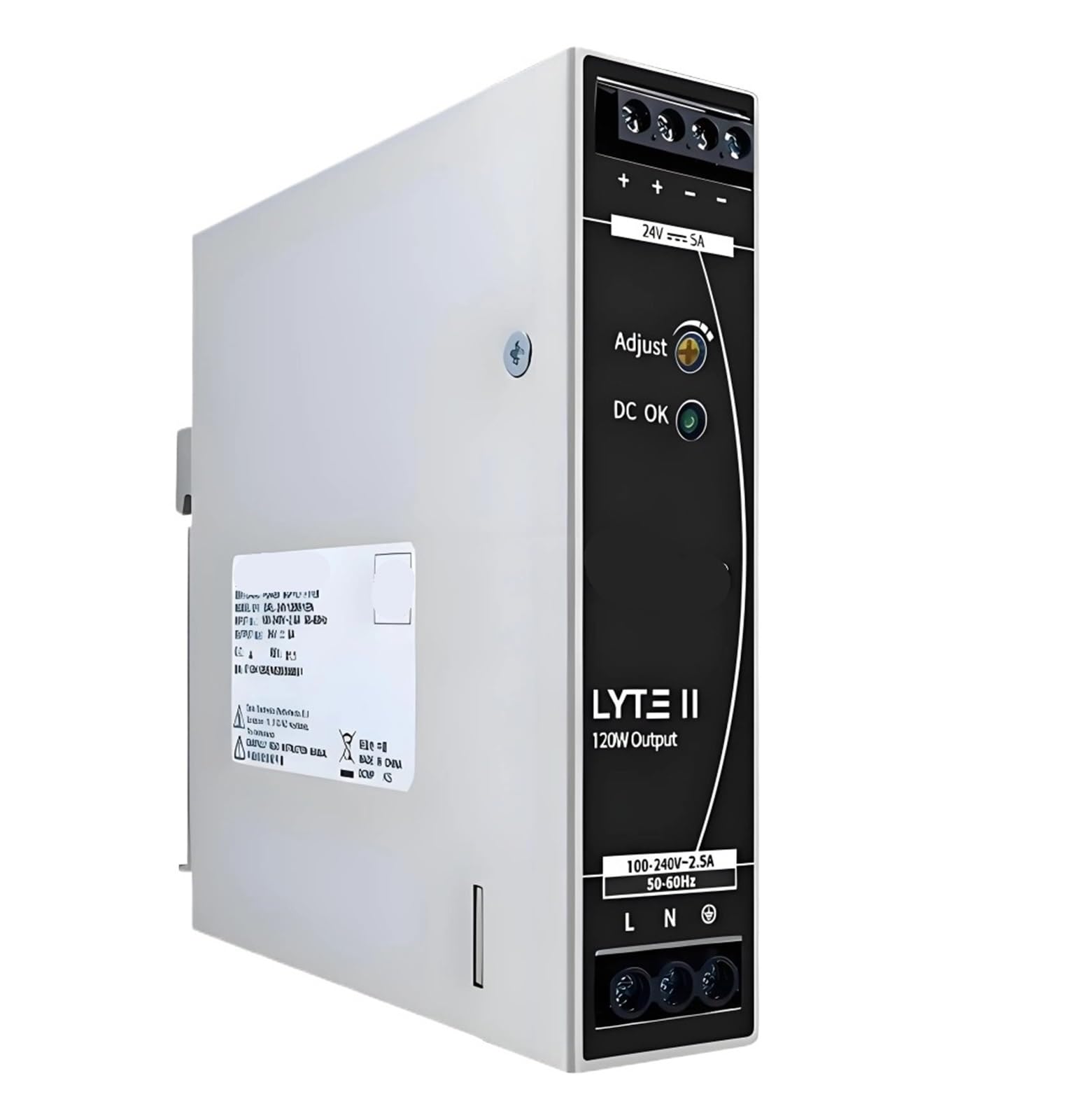 Alimentation à découpage DRL-24V120W1ENA transfo 24V 5A pour automatisme
