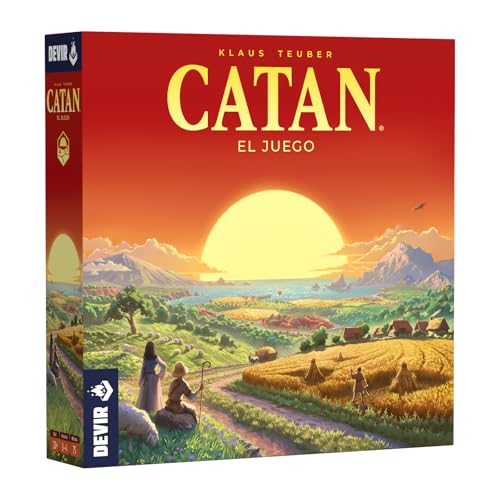 Devir - Catan, Juego de Mesa, 3-4 jugadores, Juego de Mesa Familiar, Juego de...