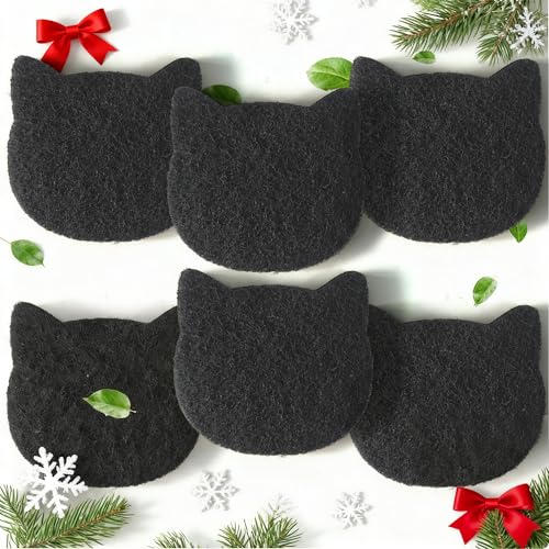 PurifyLogix Cat Litter Box Stick-on Activated Charcoal Filters Compatible with