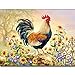 AQgyuh Puzzle 1000 Piezas Cuadro Art Deco de Flores y Pollos en Juguetes y Juegos Educativo Divertido Juego Familiar para niños adultos50x75cm(20x30inch)