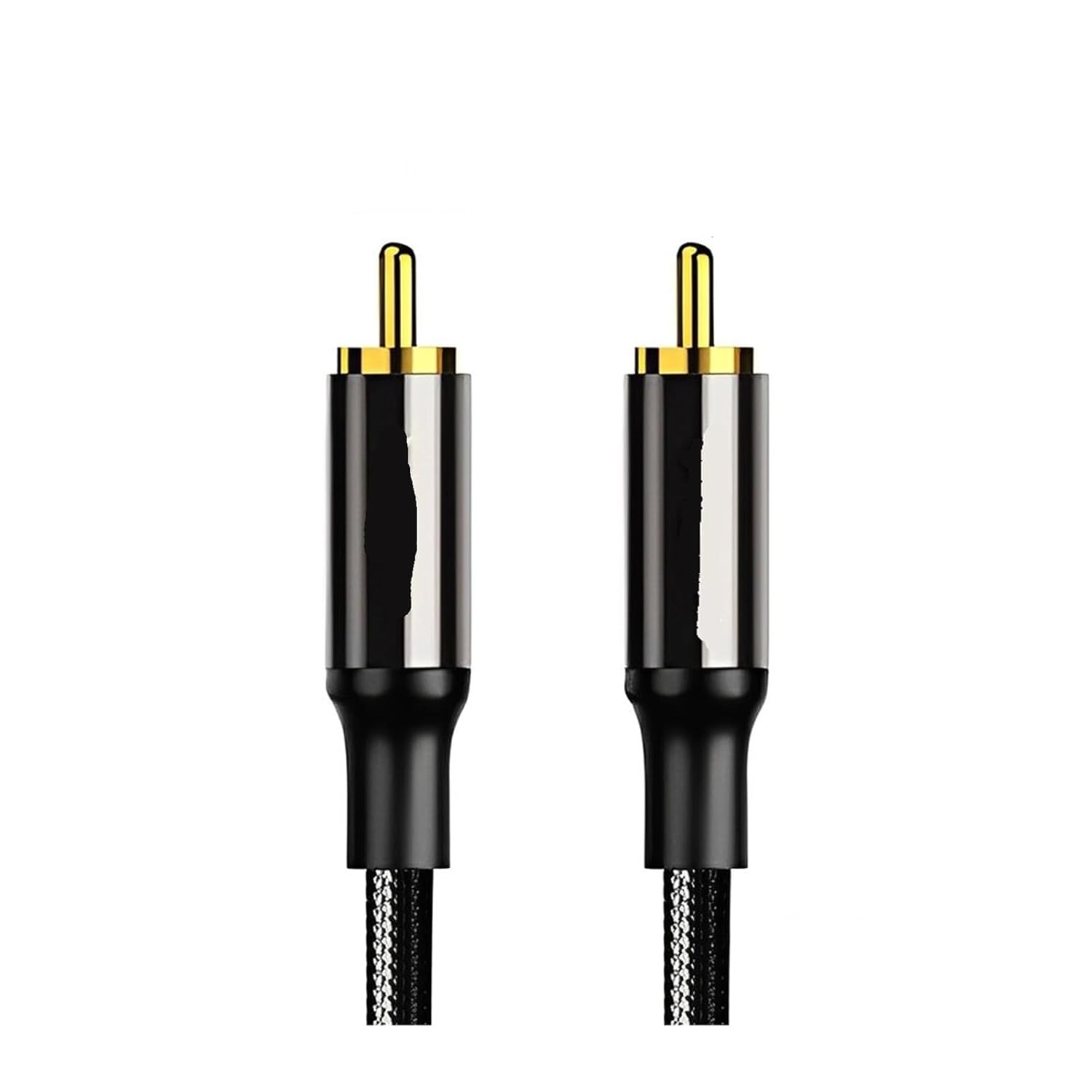 Subwoofer Cables Digital Coaxial Cable HiFi 5.1 SPDIF R/CA Male to Stereo Cord for Home Theater HD TV(Subwoofer Cable 5.1,10m)