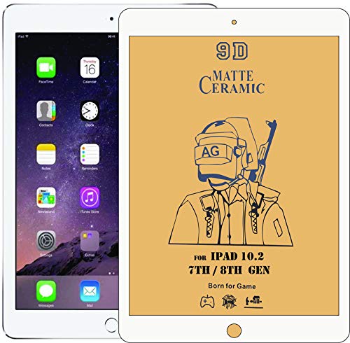 Casodon Armour 9H High Definition Edge to Edge Matte Finish Screen Guard for iPad 10.2 inch (White, Full Glue) (B08T65KHP4) Amazon Price History, Amazon Price Tracker