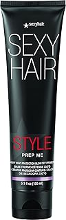 Sponsored Ad - SexyHair Style Prep Me Heat Protection Blow Dry Primer | Heat Protection | Up to 68% Breakage Reduction | I...