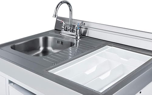 Miniatura 6 de Summit Appliance ACK60ELSTW - Cocina todo en uno de 60 pulgadas de ancho con 4 quemadores de 220 V rango eléctrico de tapa lisa