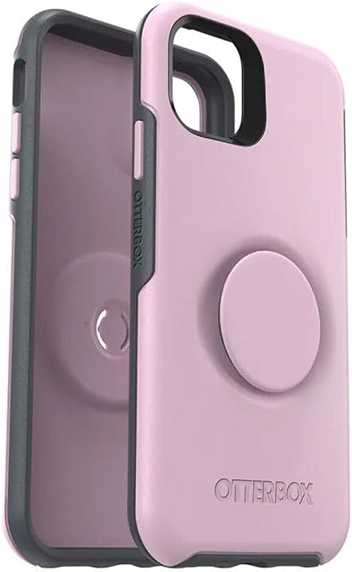 OtterBox Otter+Pop Case for iPhone 11 Pro, Shockproof, Drop proof, Protective Case with PopSockets PopGrip, 3x Tested to Military Standard, Pink
