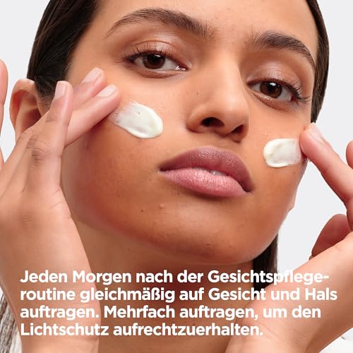 Mixa UV 50 Hydrating Care, Für sensible Haut, Schutz vor UVB + UVA + Long UVA, SPF 50, Mit Hyaluronsäure, Geeignet für Gesicht & Hals, Hypoallergen, 50 ml