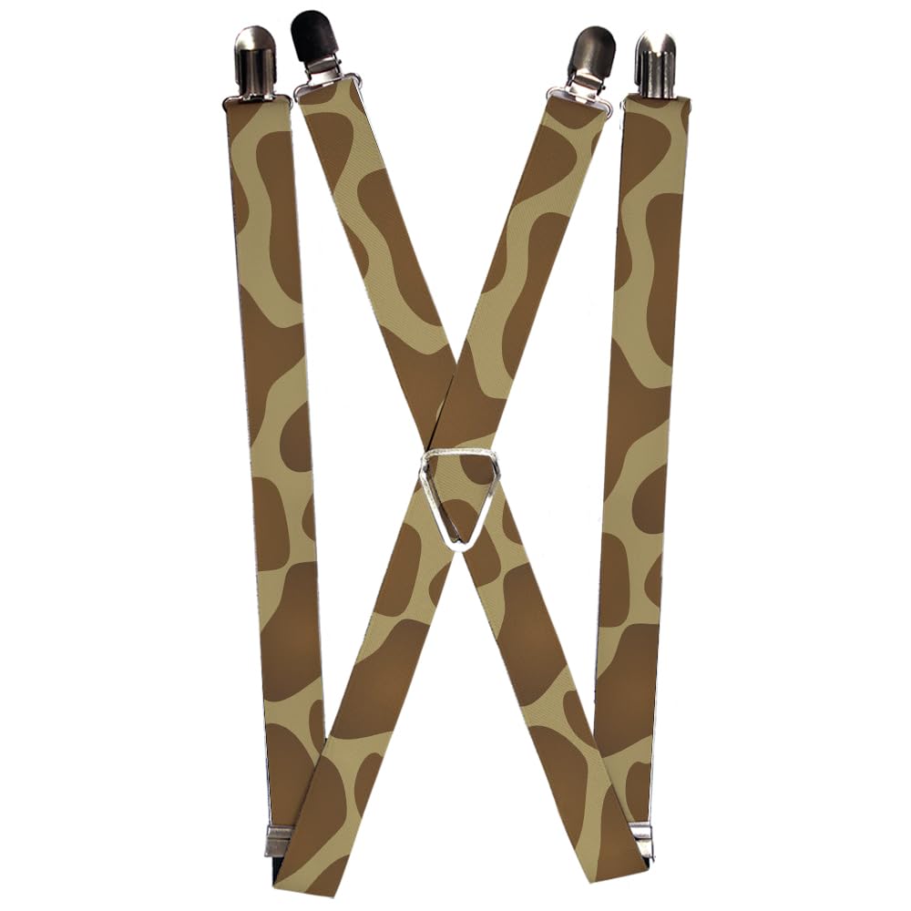 Buckle-Down - Suspenders Suspender - Giraffe unisex-adults One size