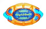 Tangle NightBall Glow in The Dark Light Up LED Football, Orange with Blue