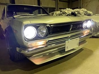 Amazon | ハコスカ ケンメリ LED ヘッドライト 球 ホワイト H4