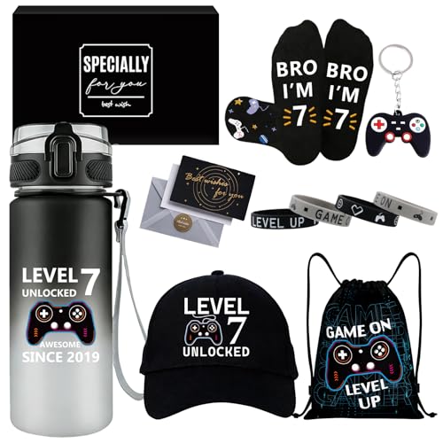 7 Year Old Boy Gifts Birthday Gifts for 7 Year Old Boys Level 7 Unlocked