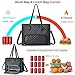 Ralnitote Laptop Tote Bag with Insulated Lunch Compartment for Women, PU Leather 15.6 Inch Work Bag, Elegant Computer Handbag, Versatile Business Tote for Office,Travel or Casual-Classic Black