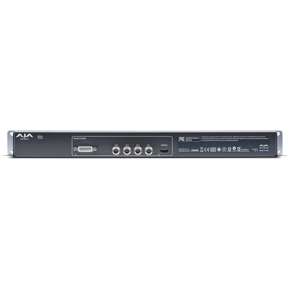 AJA K3G-Box 1RU 外部ブレークアウトボックス KONA 3　② Buy - AJA K3G-1RU Breakout Box ()