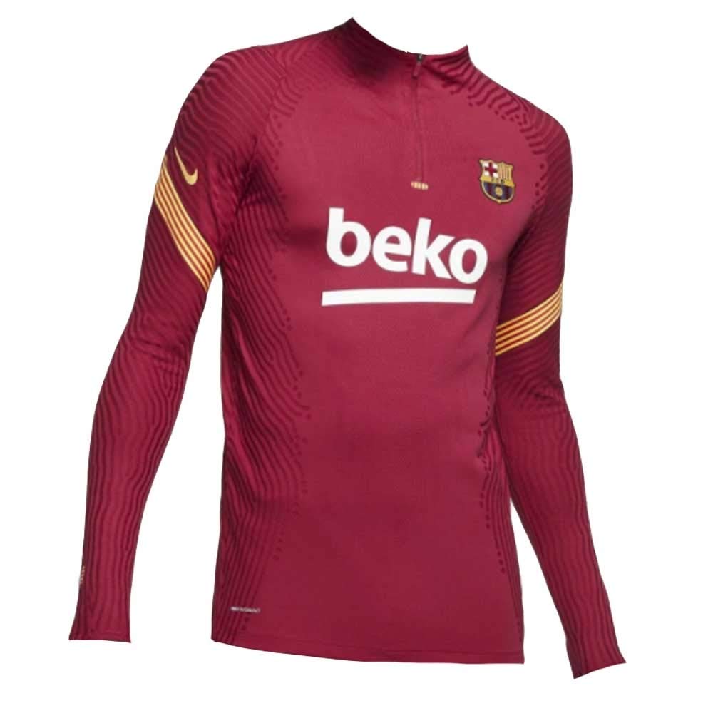 Nike Vaporknit FC バルセロナ ドリルトップ BNWT Nike 18-19 FC Barcelona Strike Long Sleeve Drill Top