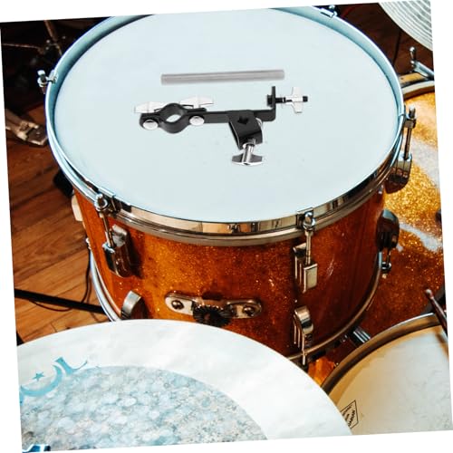 ERINGOGO Soporte de Brazo para Platillo para Baterías Soporte Ajustable de Metal Resistente para Instrumentos de Percusión miniatura 4