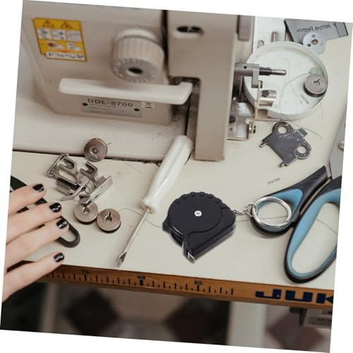 Mini cinta métrica retráctil para llavero pack 12 miniatura 6