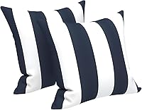 Vista 34 de LVTXIII - Juego de fundas para cojines de sofá, patio o sillón de exteriores, cuadradas y decorativas, 2 unidades de 16" x 16", sin relleno