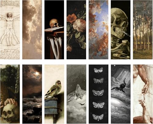 14-Piece Gothic Bookmark Set