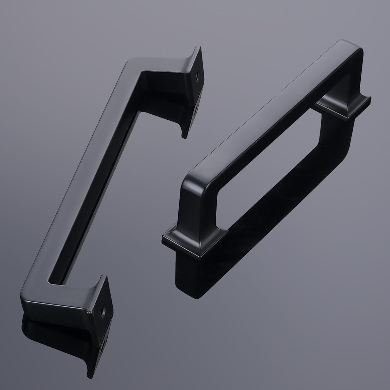 10 Pack Matte Black Cabinet Pulls 5 Inch(128mm) Kitchen Cabinet Handles Cabinet Hardware for Drawer Pulls