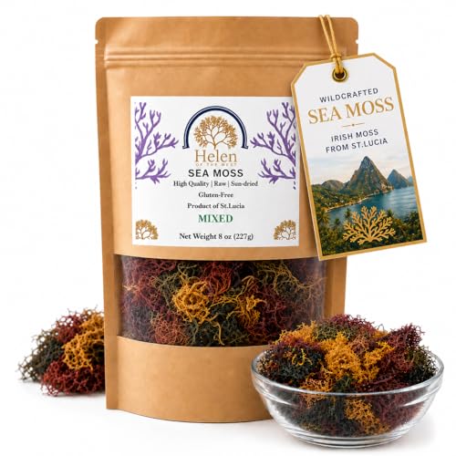 Wildcrafted Sea Moss 8oz from St. Lucia