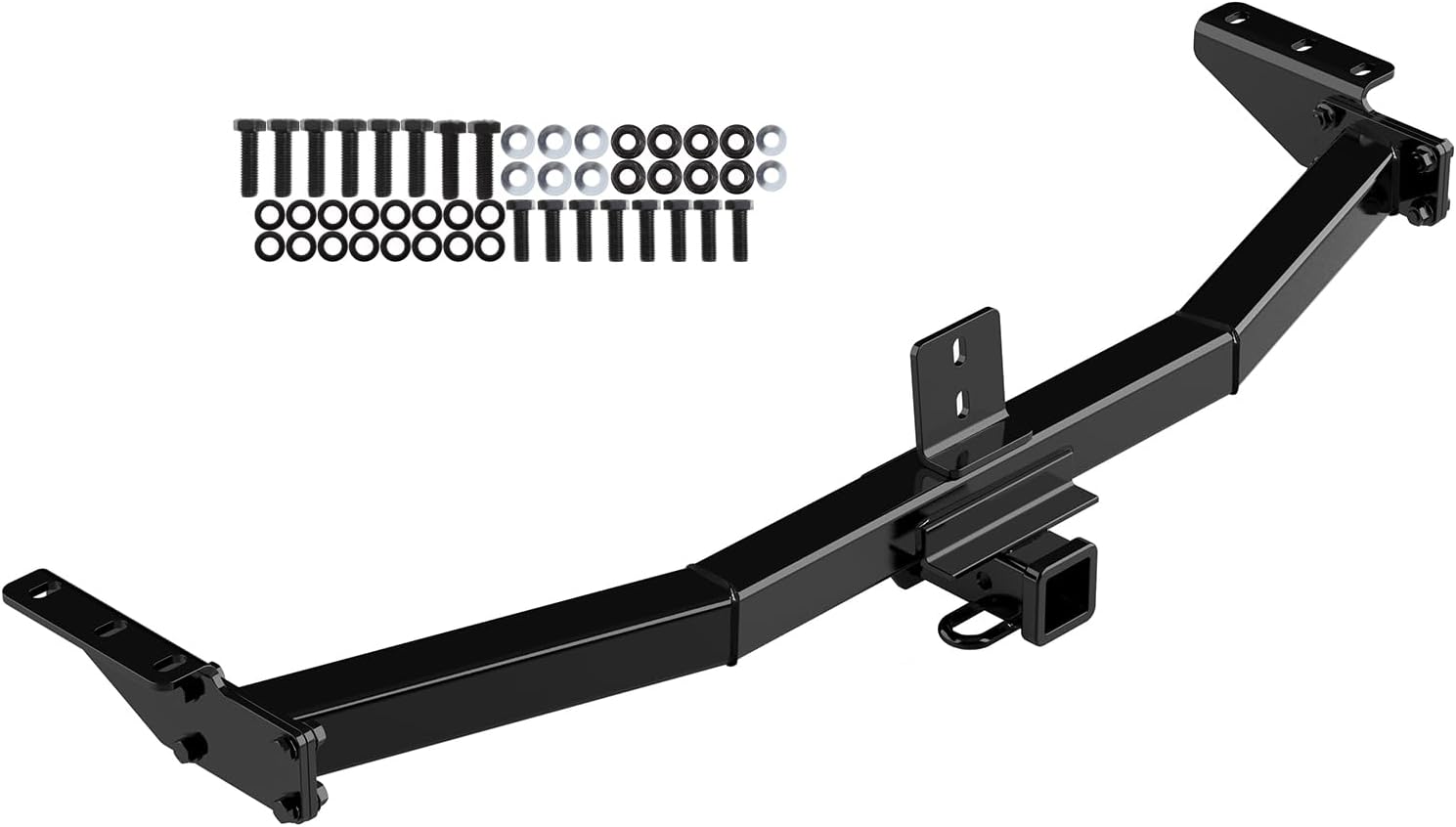 APS Rear Trailer Hitch, 2 inch Towing Hitch Receiver Class 3 Hitch Cover Included Compatible with Honda Pilot Acura MDX 2003-2008