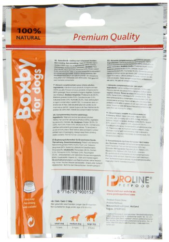 Boxby Hühnchensnacks mit Fisch (Strips), 2er Pack (2 x 100 g)