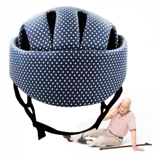 Soft Protective Helmet for Adults, Adjustable Blue