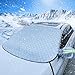 Produktbild Jsdoin Frontscheibenabdeckung Auto, Scheibenabdeckung mit Seitenspiegelabdeckung Winter, Sonnenschutz Windschutzscheibenabdeckung Abdeckung mit 9 Magnet Fixierung Faltbare für Auto/SUVS (157×126cm)