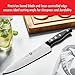 ZWILLING Twin Signature 7-Piece German Knife Set with Block, Razor-Sharp, Made in Company-Owned German Factory with Special Formula Steel perfected for almost 300 Years, Dishwasher Safe