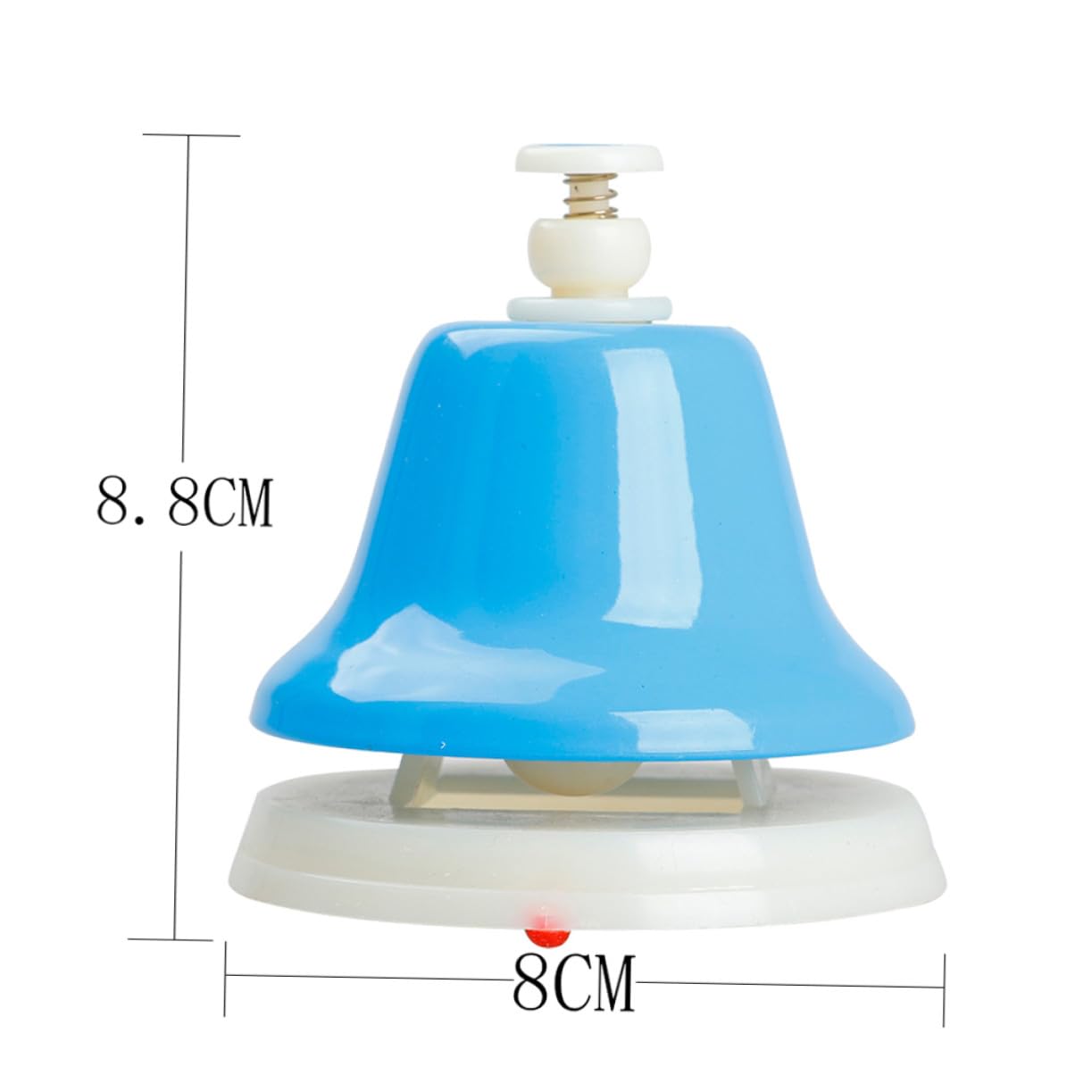 Juguete Educativo Campana de Mano de Acero Inoxidable para Niños, Set Ligero de 8 Tonos Diatónicos Adecuado para Educación Primaria y Desarrollo Musical
