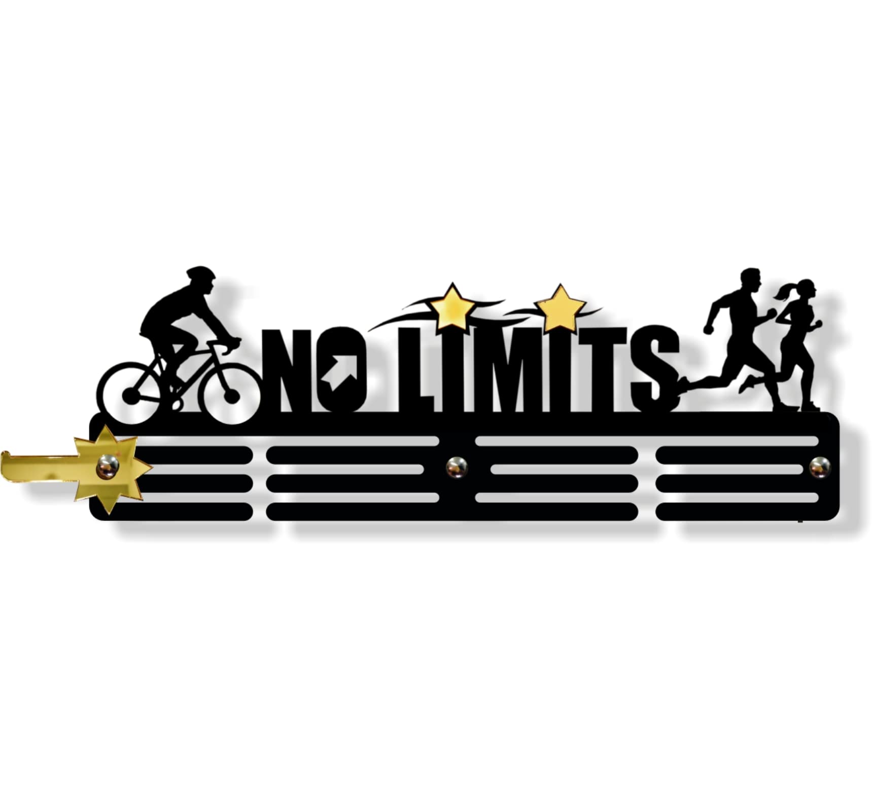 Medal SPACE No Limits Hanger Wall Display Medal Holder - Upto 50+ Medals Capacity Display Hanger (B081Z8QTG5) Amazon Price History, Amazon Price Tracker